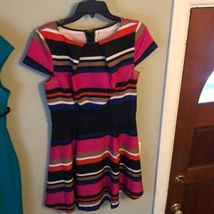 Elle multi color dress